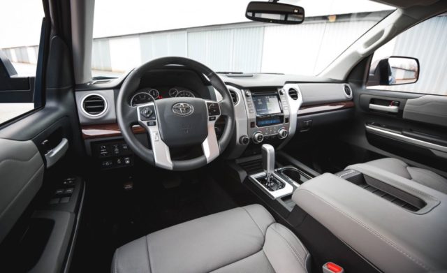 2017 Toyota Tundra interior