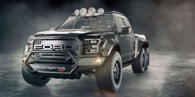 2017 Ford F-150 Raptor Hennessey front view