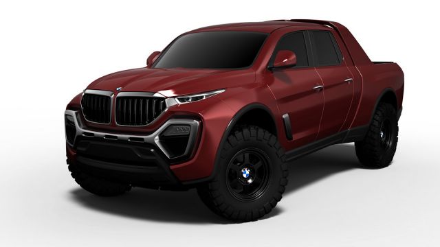 2018 BMW Pickup Truck front