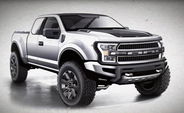 2020 Ford Raptor Plug-in Hybrid front view