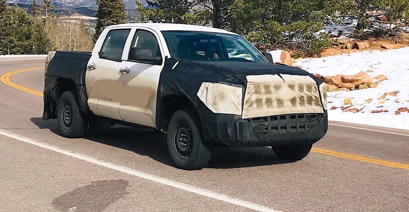 2022 Toyota Tundra prototype