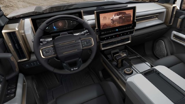 2023 GMC Hummer EV interior