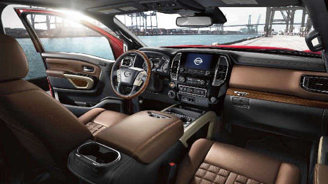 2023 Nissan Titan PRO 4X interior
