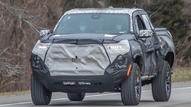2023 GMC Canyon AT4 spied