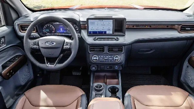2023 Ford Courier interior