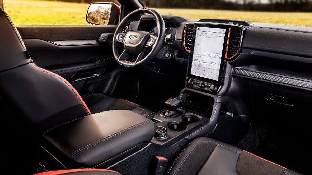 2024 Ford Ranger Raptor interior