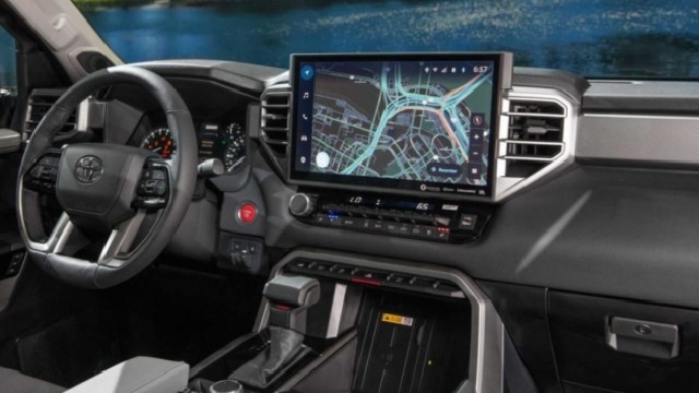 2024 Toyota Tacoma EV interior