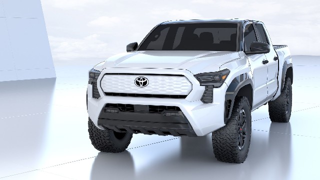 2024 Toyota Tacoma EV range