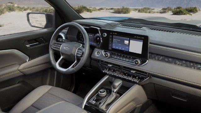2024 Chevy Colorado ZR2 interior