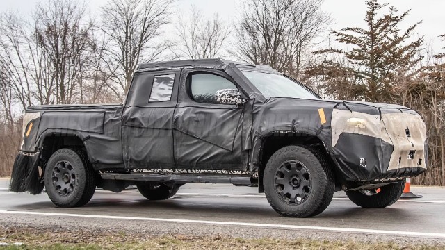 2024 Toyota Tacoma Trailhunter spied